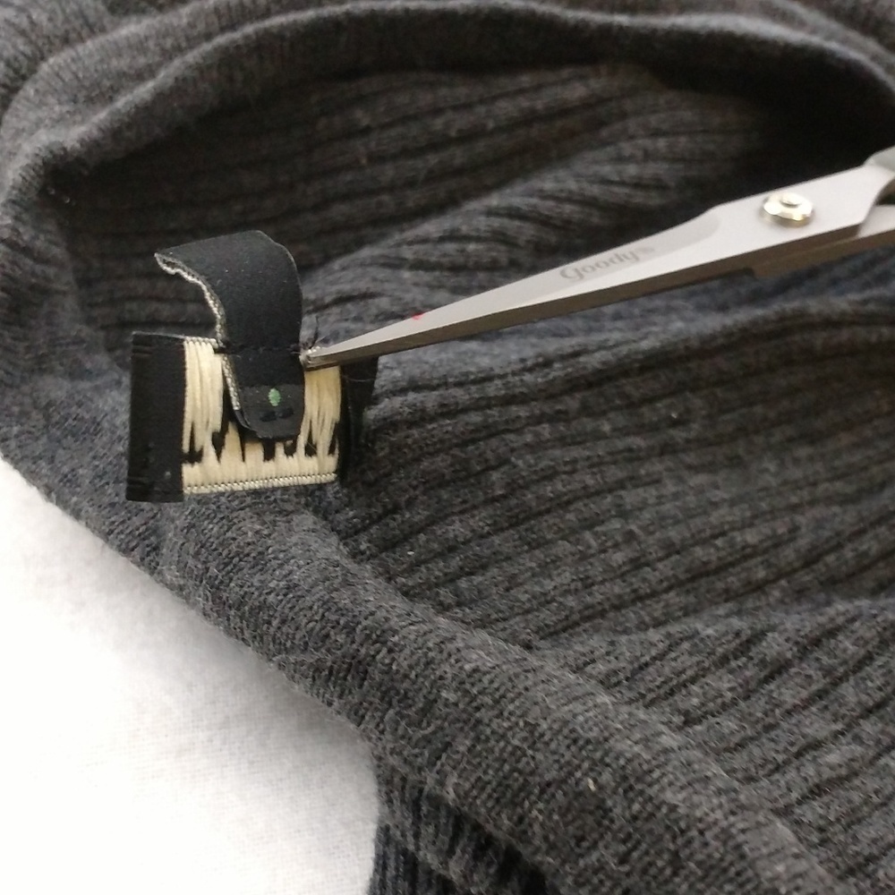 Talbots Petite Ruffle Front Button Up Cardigan‎ - Picture 9 of 11